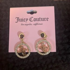 Juicy couture earrings gold